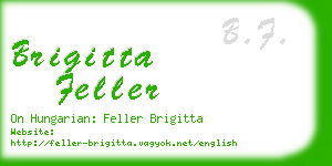 brigitta feller business card